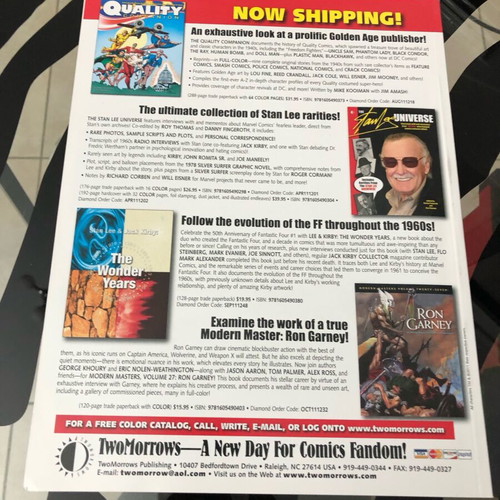 Back Issue Magazine 51 new, Thor Simonson, New Gods, Eternals, Hercules, Marvel DC Comics