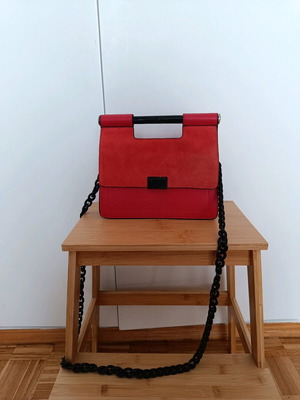 Small Evening Bag Mango like new, red