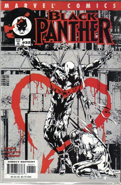  MARVEL COMICS xenoglossa BLACK PANTHER (1998)