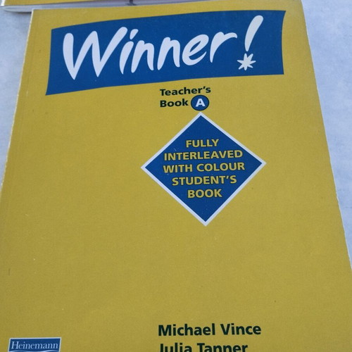 Winner! Book A English Learning Set like new by Michael Vince