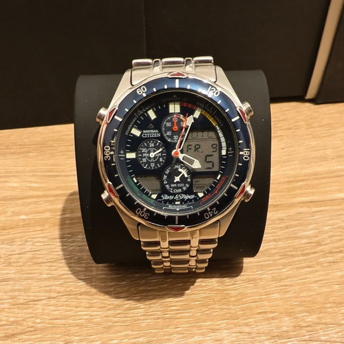Citizen Stars and Stripes America's Cup 2000 watch used, men's