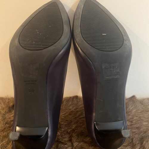 Gianna Kazakou blue heels like new, size 40