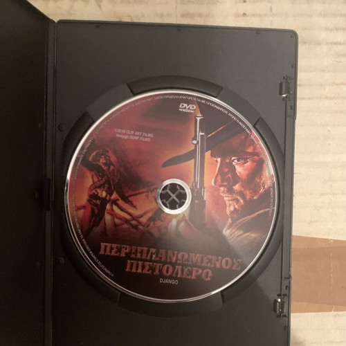 Django DVD used, spaghetti western with Franco Nero