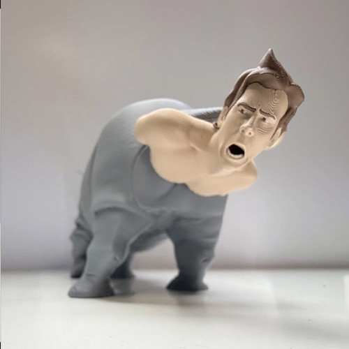 Ace Ventura Rhino Scene Pencil Holder new