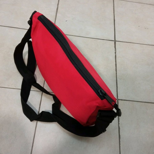 Messenger bag new, red shoulder durable material
