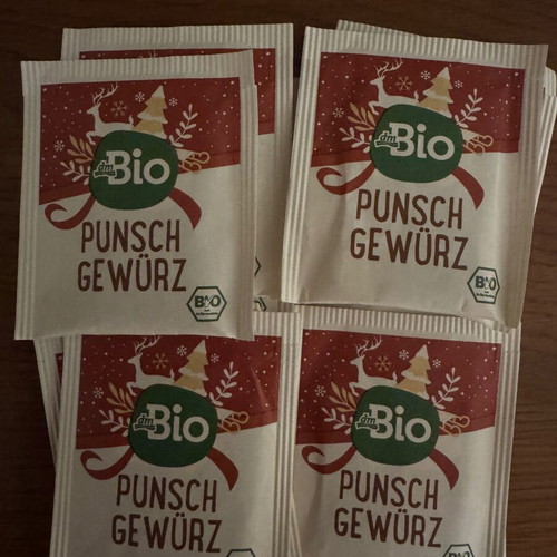 dmBio Punsch Gewürz organic spice mix set of 11 sachets