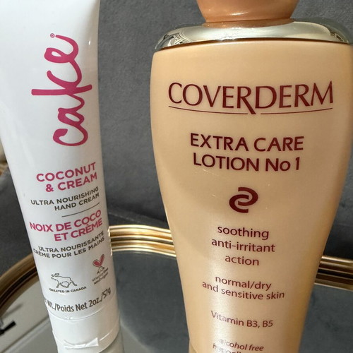Coverderm and Cake Beauty Face and Hand Care Set new with gift