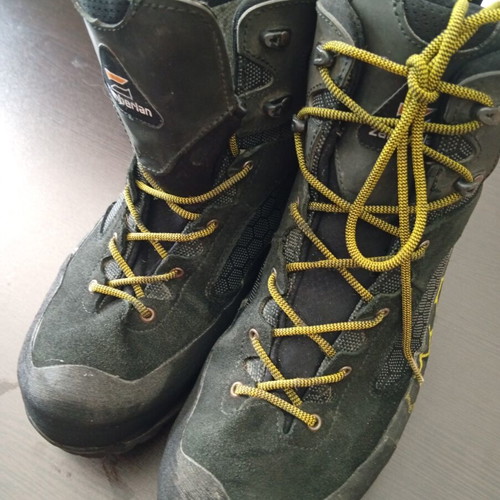 Zamberlan Rando GTX hiking boots, black and yellow, size 44