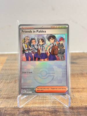 Pokemon Card Friends in Paldea 109/131 Like New Reverse Holo Poke Ball