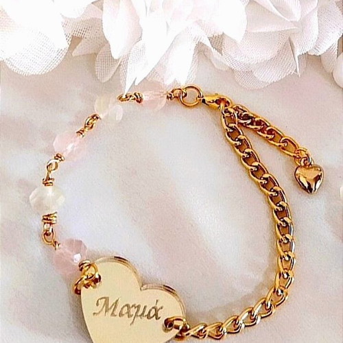 Handmade rosary bracelets for baptism or wedding, new