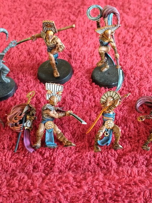 Warhammer Age of Sigmar Warcry Cypher Lords Warband used miniatures