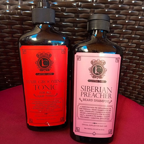 Lavish Care Siberian Shampoo and Hair Grooming Tonic new pack 2