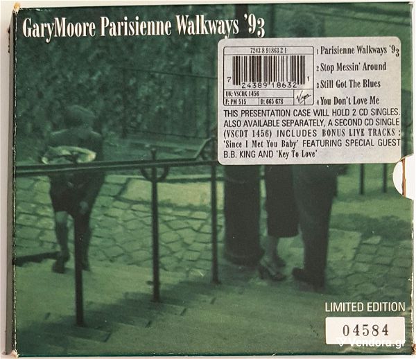  GARY MOORE  PARISIENNE WALKWAYS '93