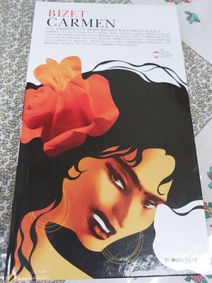 Carmen opera box set with 2 CDs like new, work presentation