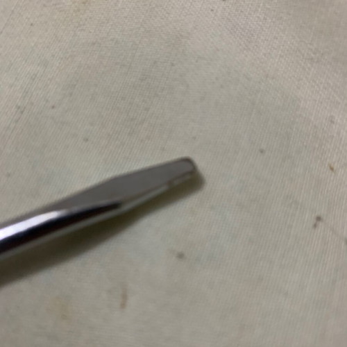 Gedore straight screwdriver with wooden handle used