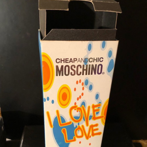 Moschino Cheap & Chic packaging box used