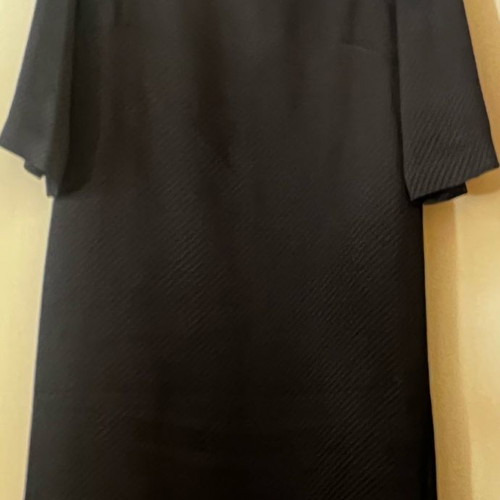 Byblos dress like new, black, viscose wool acetate blend, size S