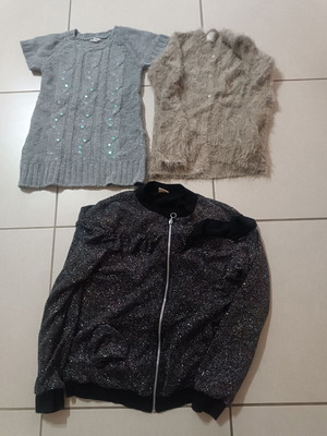 Girls' sweaters and cardigans like new