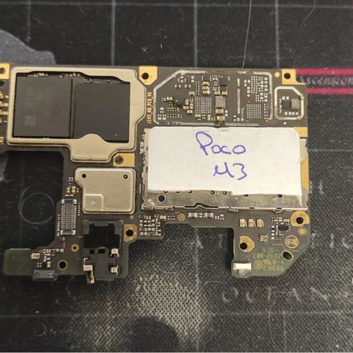 Poco M3 board used, defective for spare parts