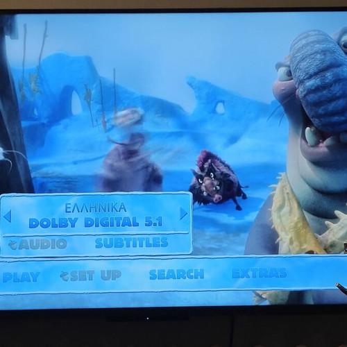 Ice Age 4 Continental Drift Blu-ray double disc like new, dubbed
