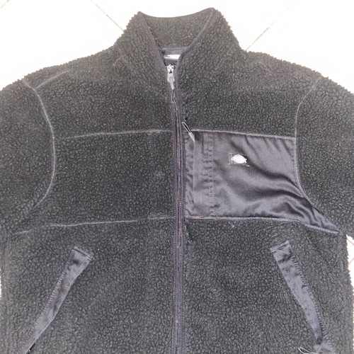 Dickies fleece jacket like new, size XL, black