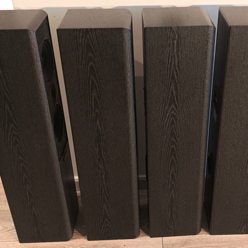 Crystal Audio home cinema speaker set, 4 floorstanding C31 XL, 1 center