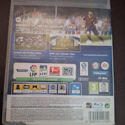 FIFA '14 PS3 used with booklet