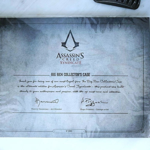 Assassins Creed Syndicate Big Ben Collectors Edition like new