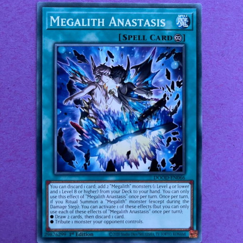 Megalith Anastasis Yu-Gi-Oh! Spell Card - 0,30 - Vendora.bg Megalith Anastasis Yu-Gi-Oh! Spell Card - 0,30 - Vendora.bg