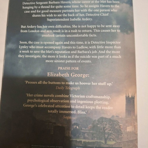 The Punishment She Deserves by Elizabeth George used English book