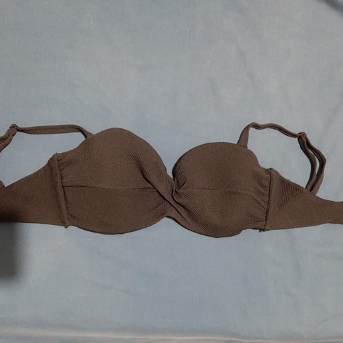 H&M Black Bikini Top 85D New Unworn