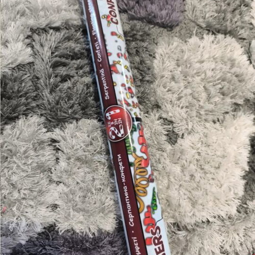 Confetti packs and streamer launcher new