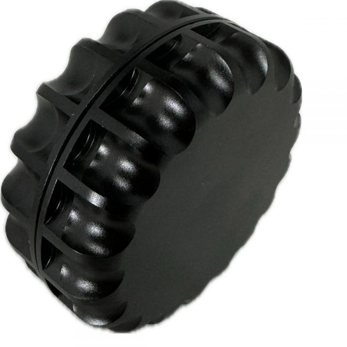 Metal magnetic grinder 60x28mm one-chamber black new