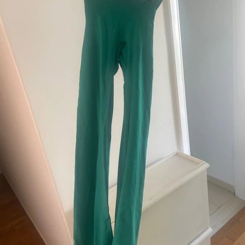 Leggings size S, pack of 4, athletic, grey and green