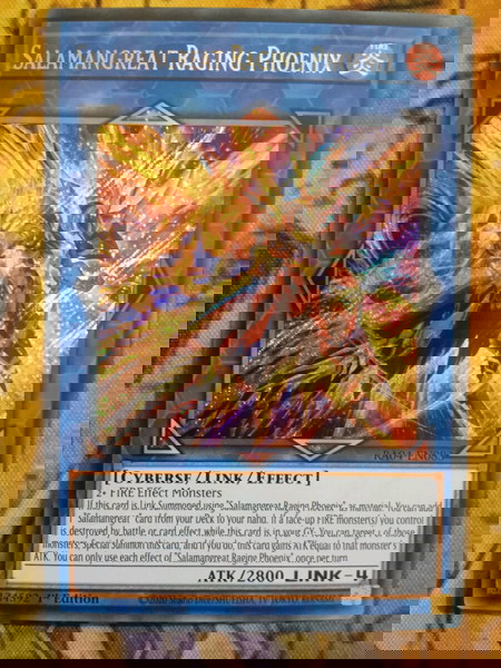 Salanangreat Raging Phoenix (Secret Rare, Yugioh)