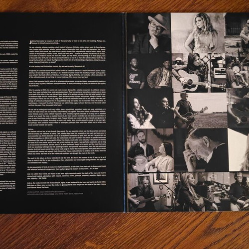 Johnny Cash Forever Words 2xLP like new, gatefold