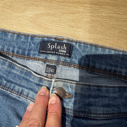 Splash Denim men's jeans XXL like new, blue