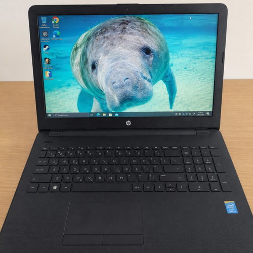 HP 15-bs150nv Laptop 15.6” Intel Core i3-5005U 4GB RAM Windows 10 like new with charger