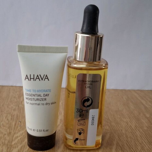 L'Oreal face oil 30 ml and Ahava face cream 15 ml new