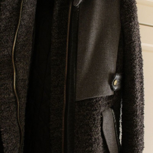H&M gray coat like new, sizes S and M