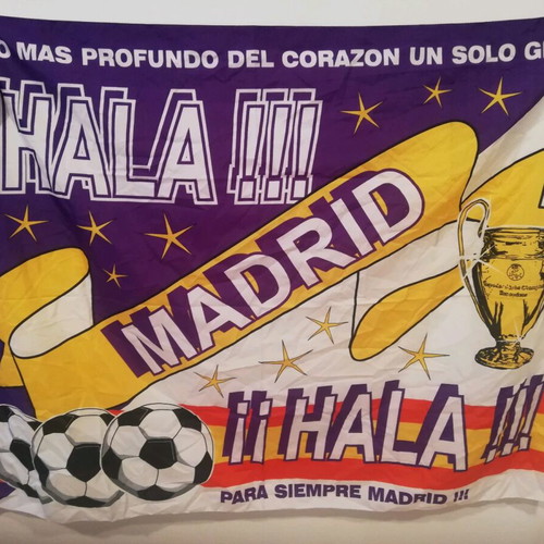 Real Madrid flag like new