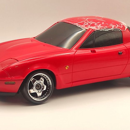 LDRC RC Drift 1/18 Mazda MX-5 remote control car with gyroscope like new