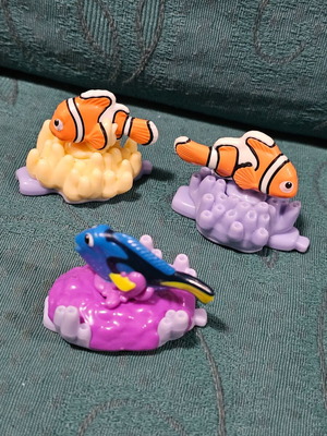 Nemo figures used, pack of 3 pieces