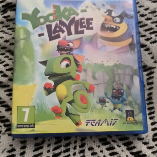 Yooka n Laylee PS4 game like new, adventure platform