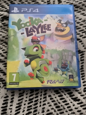 Yooka n Laylee PS4 game like new, adventure platform