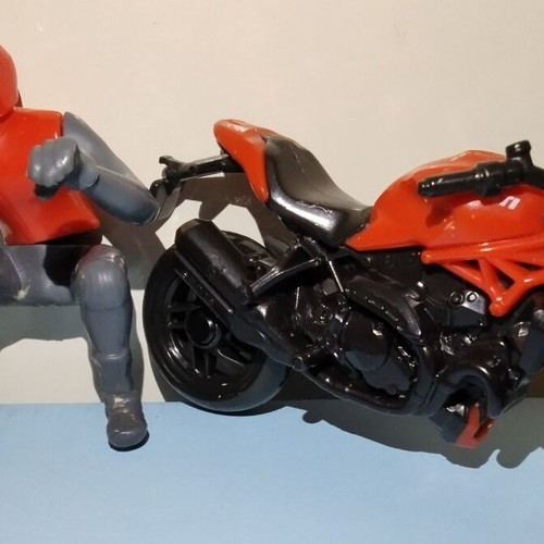 Kinder Ferrero Surprise Ducati Motorbike Maxi Sorpresa used