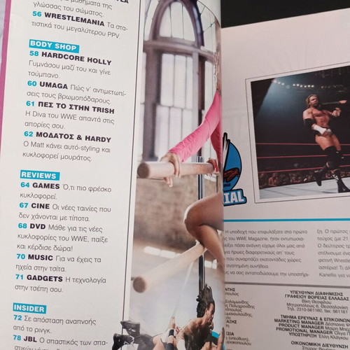 WWE World Wrestling Entertainment magazine February 2008 used
