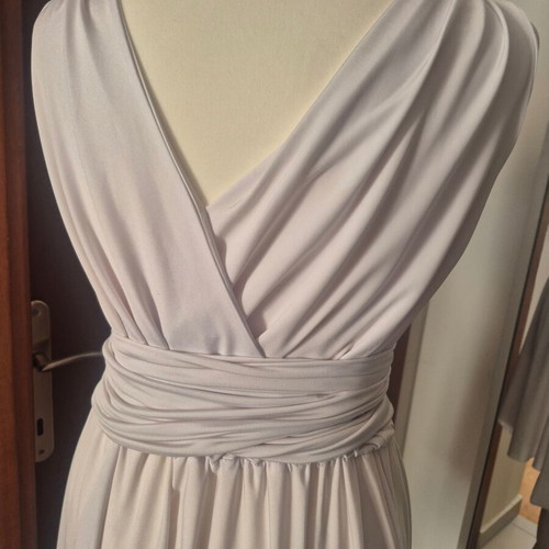 Rita Pateroni Dress used, white, ancient Greek style