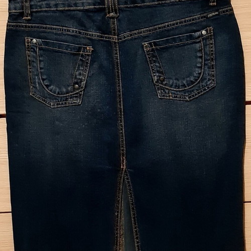 Denim skirt Motivi Italian jeans XL 42 like new, blue