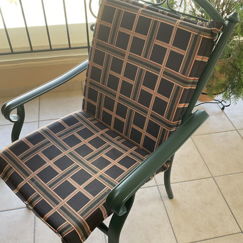 Rattan Wicker outdoor dining set with 4 chairs